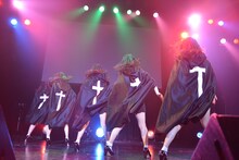 「東京女子流 HARDBOILED NIGHT 第3夜『Devil in a Blue Dress 青いドレスの女』」の様子。