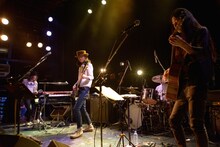 Curly Giraffe「Fancy」リリースライブの様子。（撮影：前原猛）