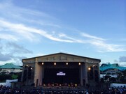 「AEON presents 25th Anniversary DREAMS COME TRUE CONCERT TOUR 2014~ドリカムの夕べ IN 沖縄~」の様子。