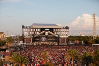 「氣志團万博2014」の様子。（撮影：中野修也）