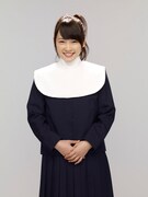 カトリック女子校の生徒・神保愛を演じる川栄李奈。(c)TBS