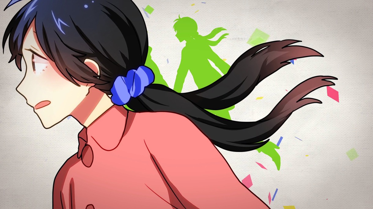 40mP「迷子のリボン」PVのワンシーン。