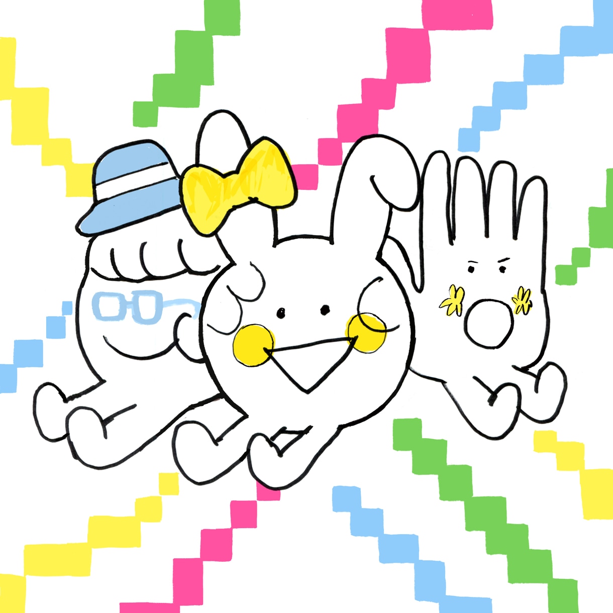 ケラケラ「ケラケラじゃんけん / STATION」ジャケット