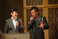 フジテレビ・笠井信輔アナウンサーと長渕剛。