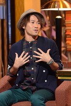 ナオト・インティライミのスタジオトークの様子。 (c)日本テレビ