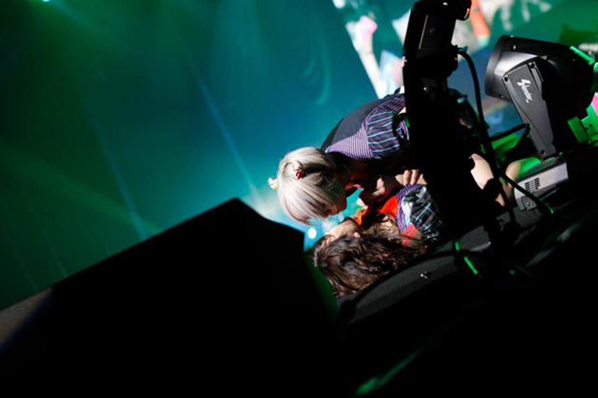 「BiS解散LIVE『BiSなりの武道館』」の模様。