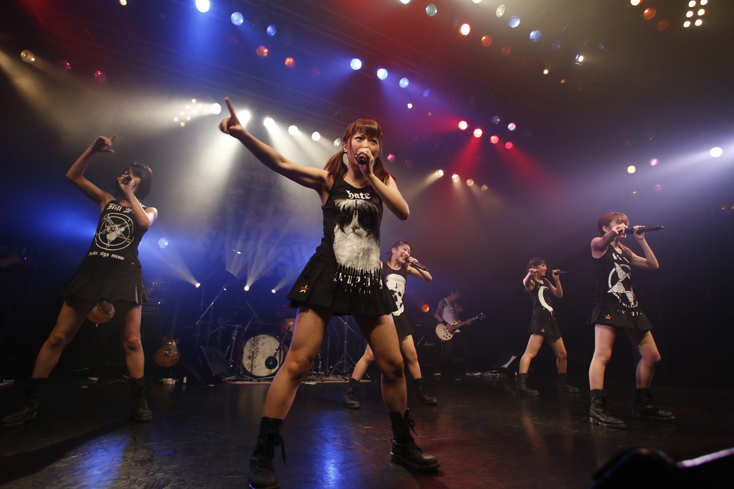 「HimeKyun "Idoroll" Tour 2014 ～NO SWEET WITHOUT SWEAT!!～」東京・TSUTAYA-O-EAST公演の模様。（撮影：板橋淳一）