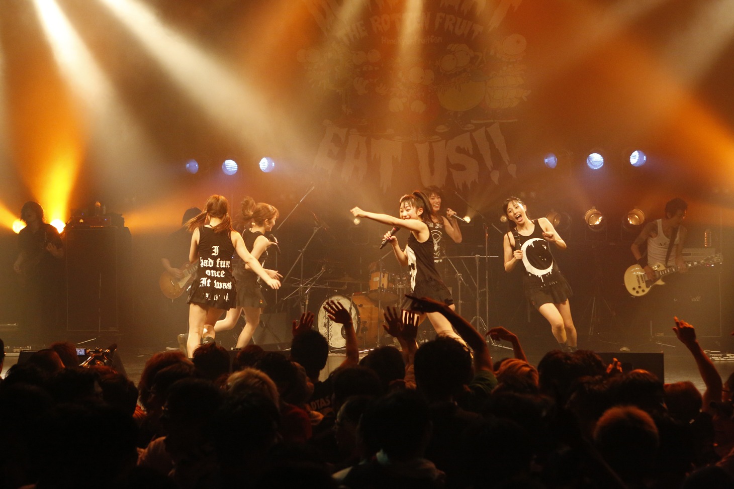 「HimeKyun "Idoroll" Tour 2014 ～NO SWEET WITHOUT SWEAT!!～」東京・TSUTAYA-O-EAST公演の模様。（撮影：板橋淳一）