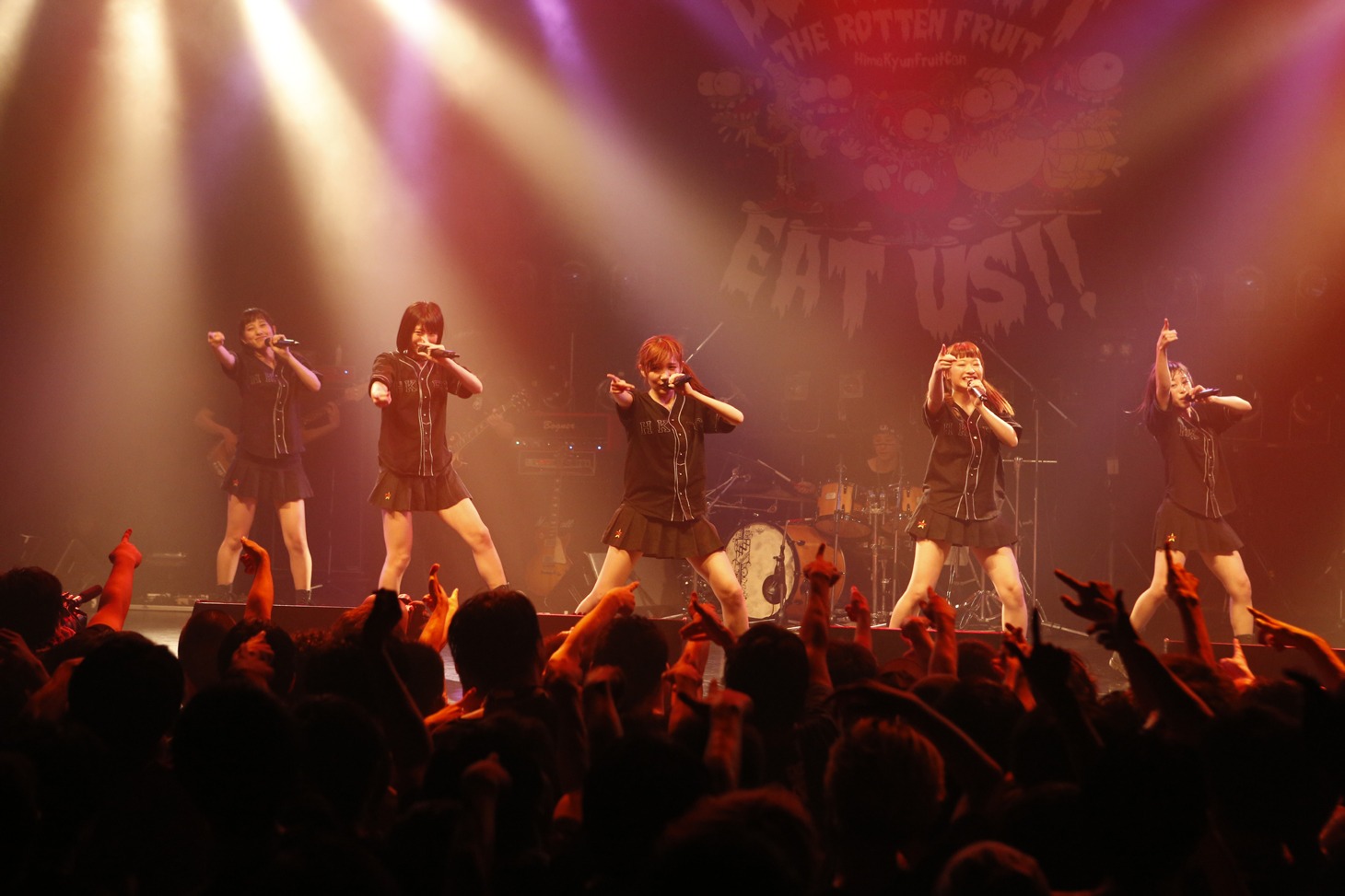「HimeKyun "Idoroll" Tour 2014 ～NO SWEET WITHOUT SWEAT!!～」東京・TSUTAYA-O-EAST公演の模様。（撮影：板橋淳一）