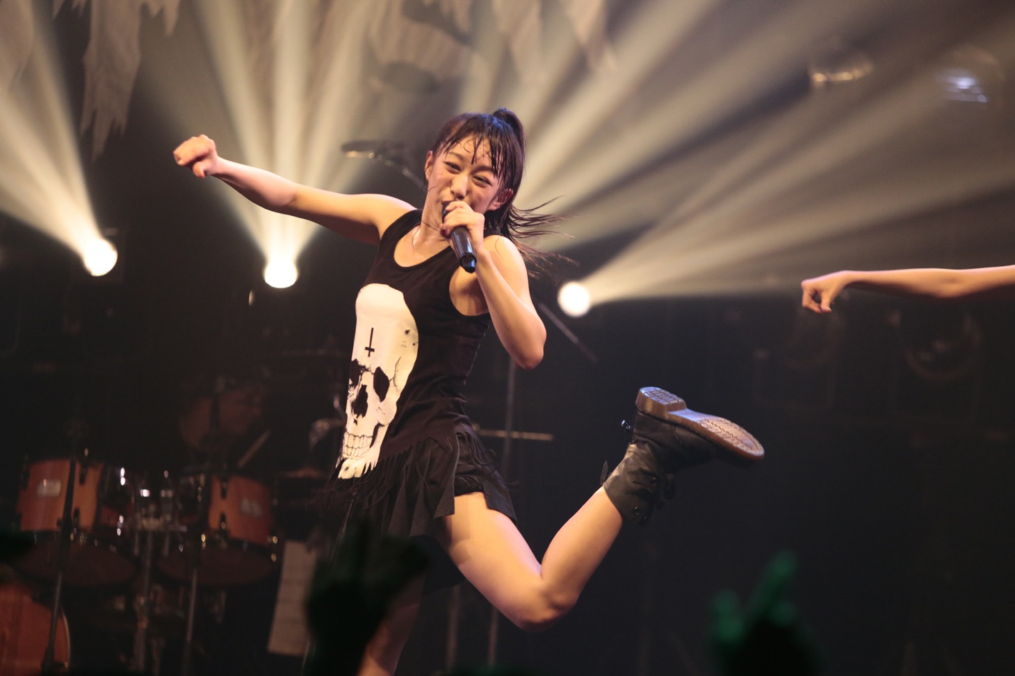 「HimeKyun "Idoroll" Tour 2014 ～NO SWEET WITHOUT SWEAT!!～」東京・TSUTAYA-O-EAST公演の模様。（撮影：板橋淳一）