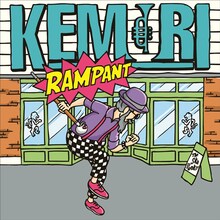 昨年10月にリリースされたKEMURIの最新アルバム「RAMPANT」ジャケット。