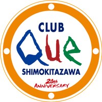 「下北沢CLUB Que20周年」ロゴ