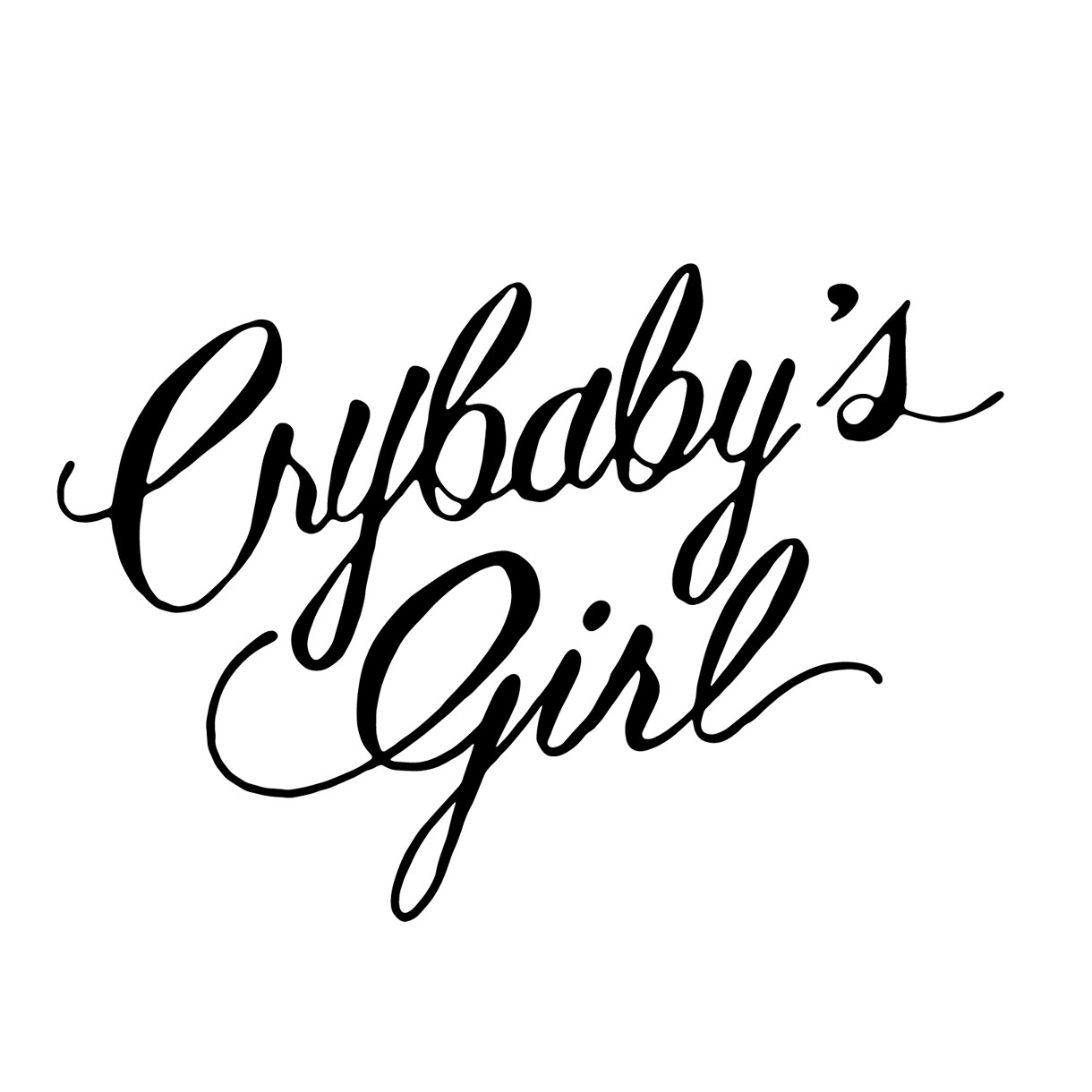 Keishi Tanaka「CRYBABY'S GIRL」ロゴ