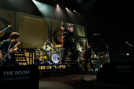 THE BOOM、神戸国際会館こくさいホール公演の様子。（撮影：中川正子）