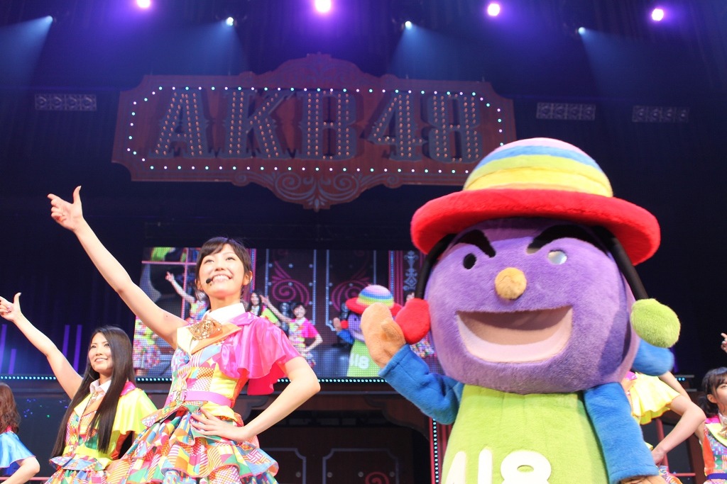 AKB48全国ツアー2014「あなたがいてくれるから～残り27都道府県で会いましょう～」佐賀公演の様子。