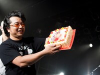 人間椅子「二十五周年記念ツアー ～無頼豊饒～」東京・LIQUIDROOM公演の様子。Photo by KASSAI (3PO DESIGN WORKSHOP)