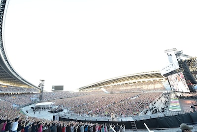 今週の人気画像1位は「愛してるぜ！GLAY、東北に捧げた約束のEXPO」より、GLAY「GLAY EXPO 2014 TOHOKU」の様子。