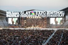 GLAY「GLAY EXPO 2014 TOHOKU」の様子。