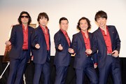 映画「ジャージー・ボーイズ」スペシャルイベントに登壇したゴスペラーズ。