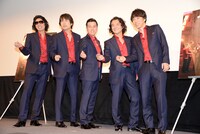 映画「ジャージー・ボーイズ」スペシャルイベントに登壇したゴスペラーズ。