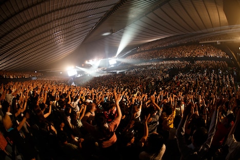 「ぐるんぐるん」ツアーファイナルの会場の様子。