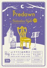 Predawn「Nectarian Night #01」フライヤー