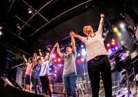 「植田真梨恵LIVE TOUR 2014 UTAUTAU vol.1」の様子。