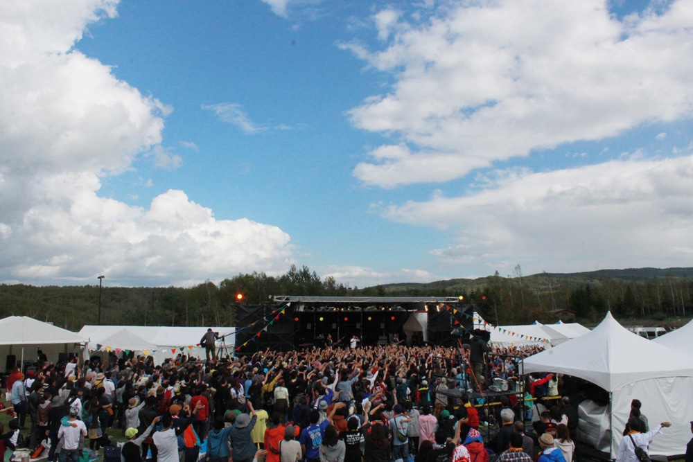 怒髪天「カムバック・サーモン2014 "男の遡上フェスティバル"」の様子。