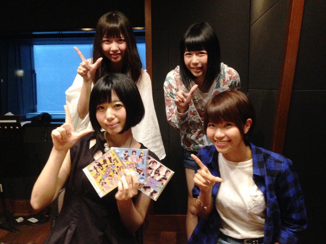 「LinQの『わ』」に出演する（下段左から）夢眠ねむ、天野なつ（上段左から）新木さくら、福山果奈。