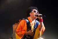 「J-WAVE×HOT STUFF “LIVE OASIS”」でのレキシ。 （撮影：仁礼博）