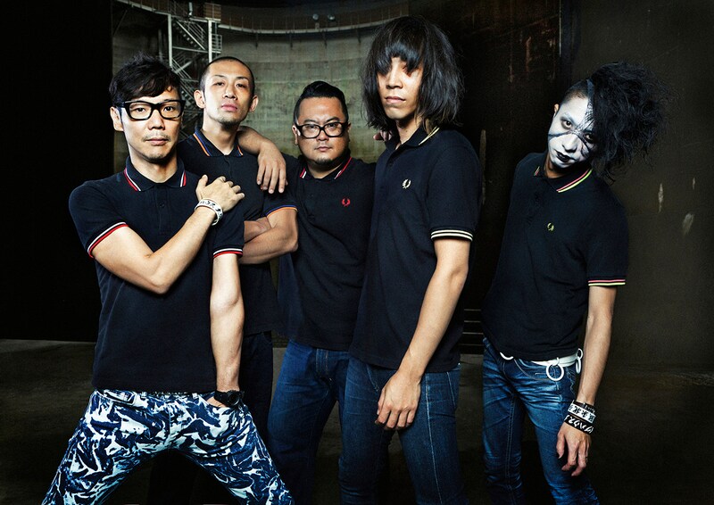 THE STARBEMS。右端が後藤裕亮(G)。