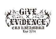 ワンマンライブ「喜多村英梨 Live 2014 ～GiVE×EViDENCE～」ロゴ