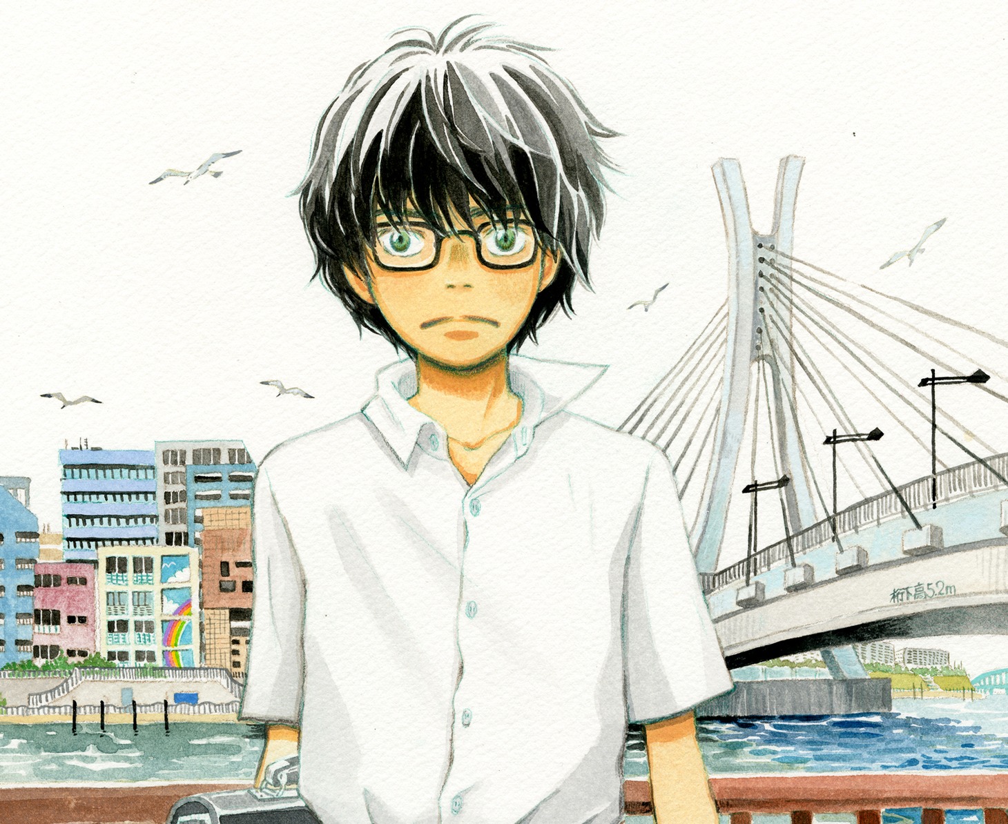 「3月のライオン」メインビジュアル (c)羽海野チカ / 白泉社（ヤングアニマル）