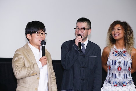 左からさかいゆう、槇原敬之、Crystal Kay。