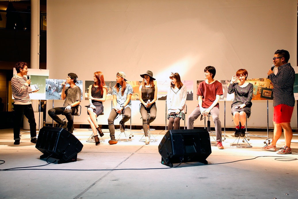「TERRACE HOUSE TUNES" PREMIUM FAN MEETING」の様子。