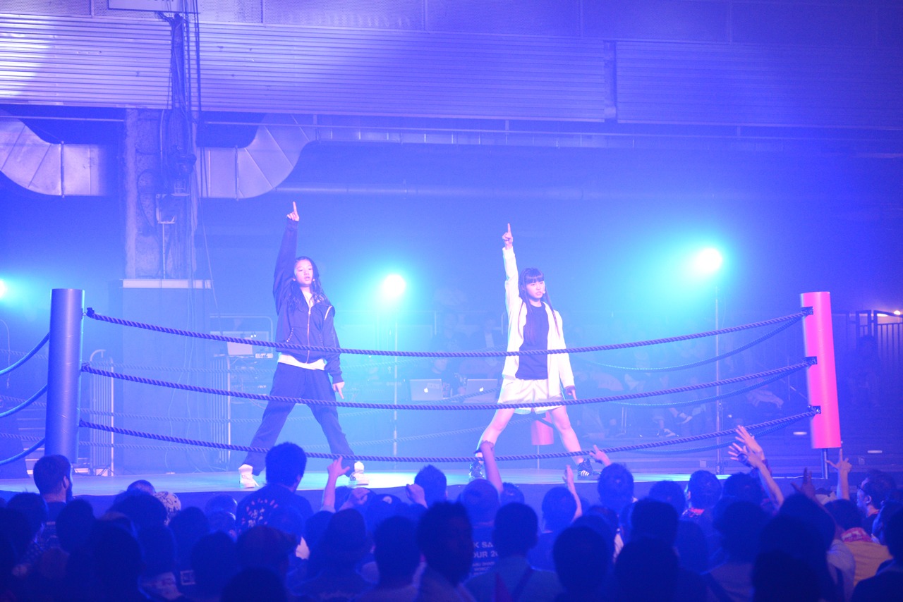田口華と磯野莉音からなるユニット・プロレス同好会。