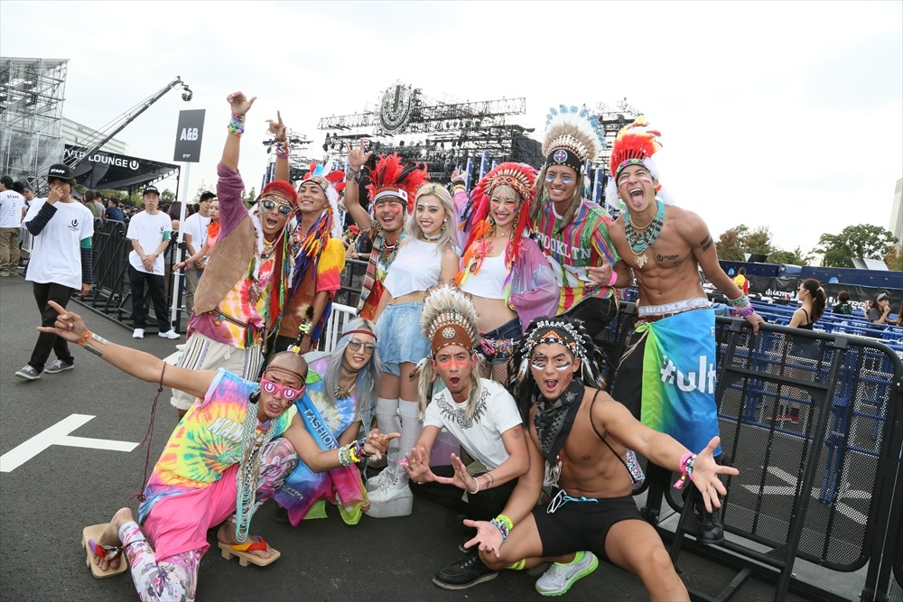 「ULTRA JAPAN 2014」の様子。
