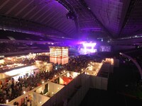 「もしもしステージ」ブースエリアの様子。