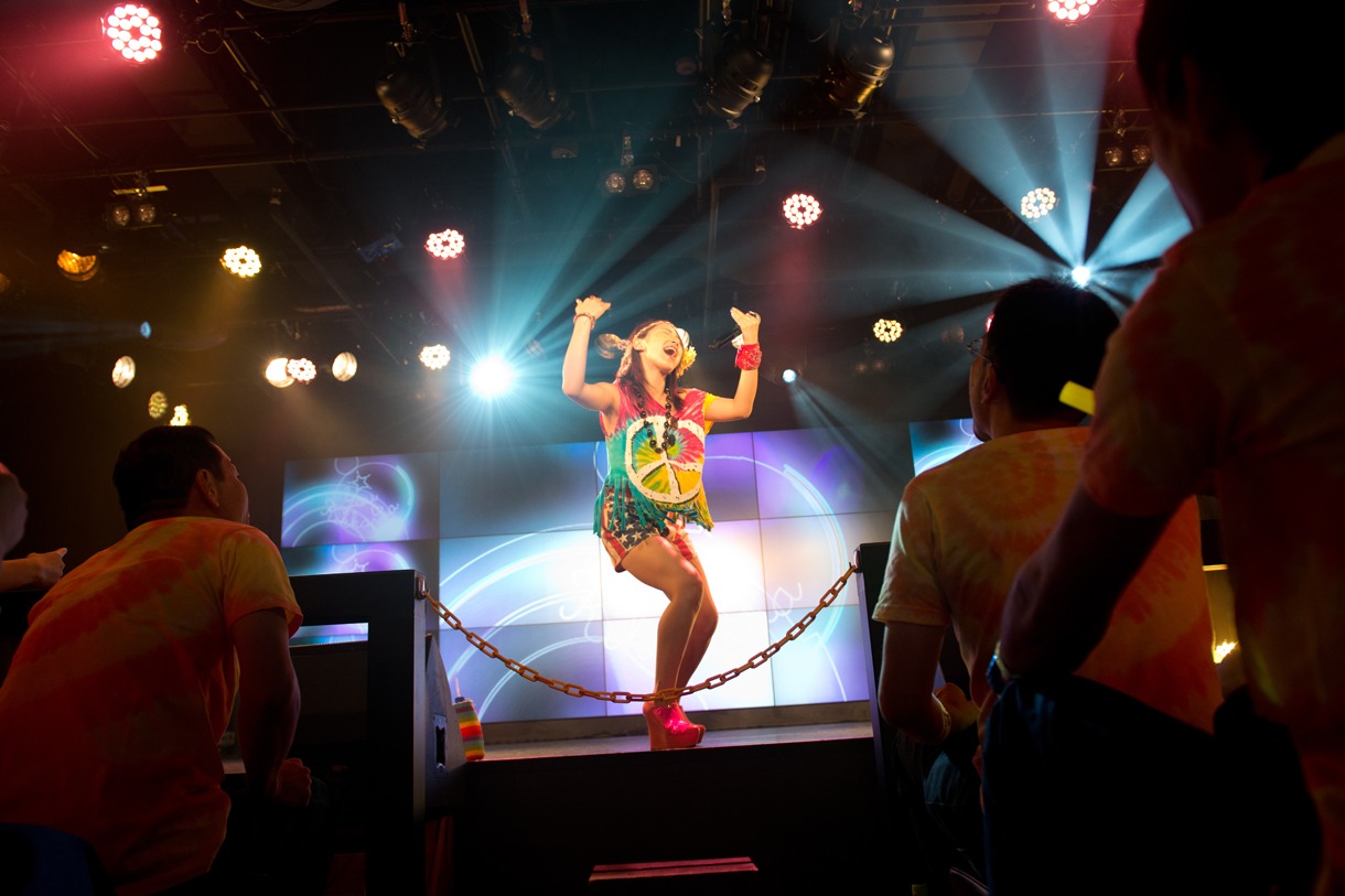 「Kikkastock Music and Art Festival 2014」吉川友ライブの様子。