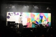 吉田山田「555ツアー～福岡クレイジーワンダーランド～」の様子。