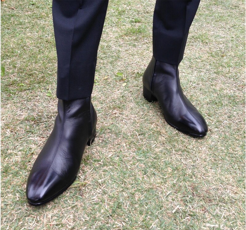 Admiral FootwearとTHE BAWDIESのコラボブーツ。