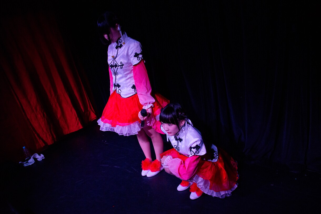 じゅじゅ主催ライブ「じゅじゅの宴」の様子。