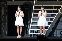 「モーニング娘。'14＜黄金（ゴールデン）＞オーディション！」から選出された尾形春水、野中美希。