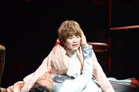 ミュージカル「虹のプレリュード」公開舞台稽古の様子。