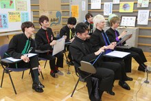 「超特急のふじびじスクール！」のワンシーン。 (c)フジテレビ