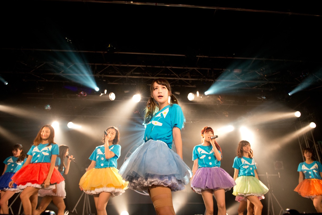PASSPO☆ COUNT UP Tour 2014 中編「めざせ高度10,000超え 私たちなんてったってアイドル」第2部フライトの様子。
