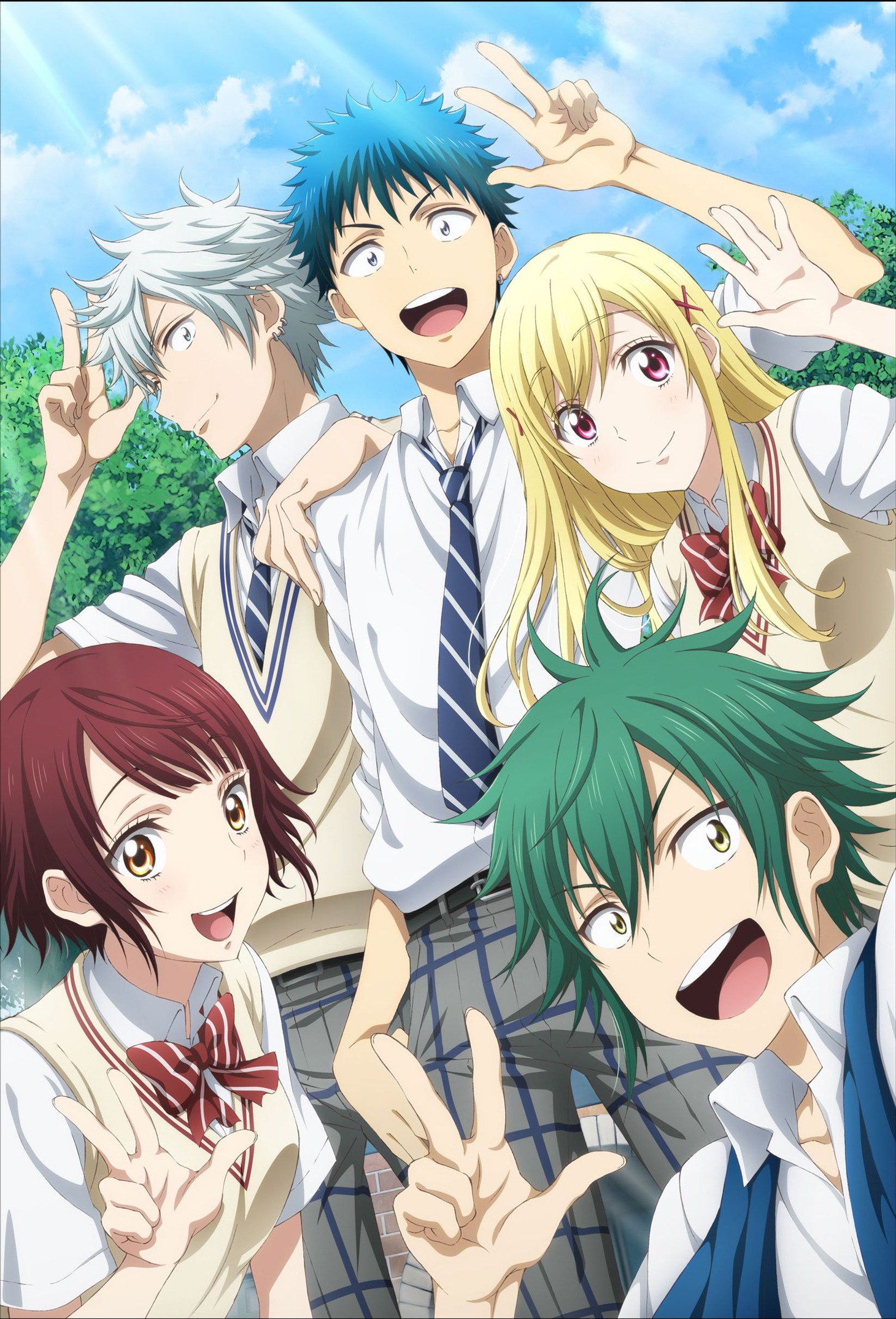 「山田くんと7人の魔女」オリジナルアニメキービジュアル。（c）吉河美希・講談社