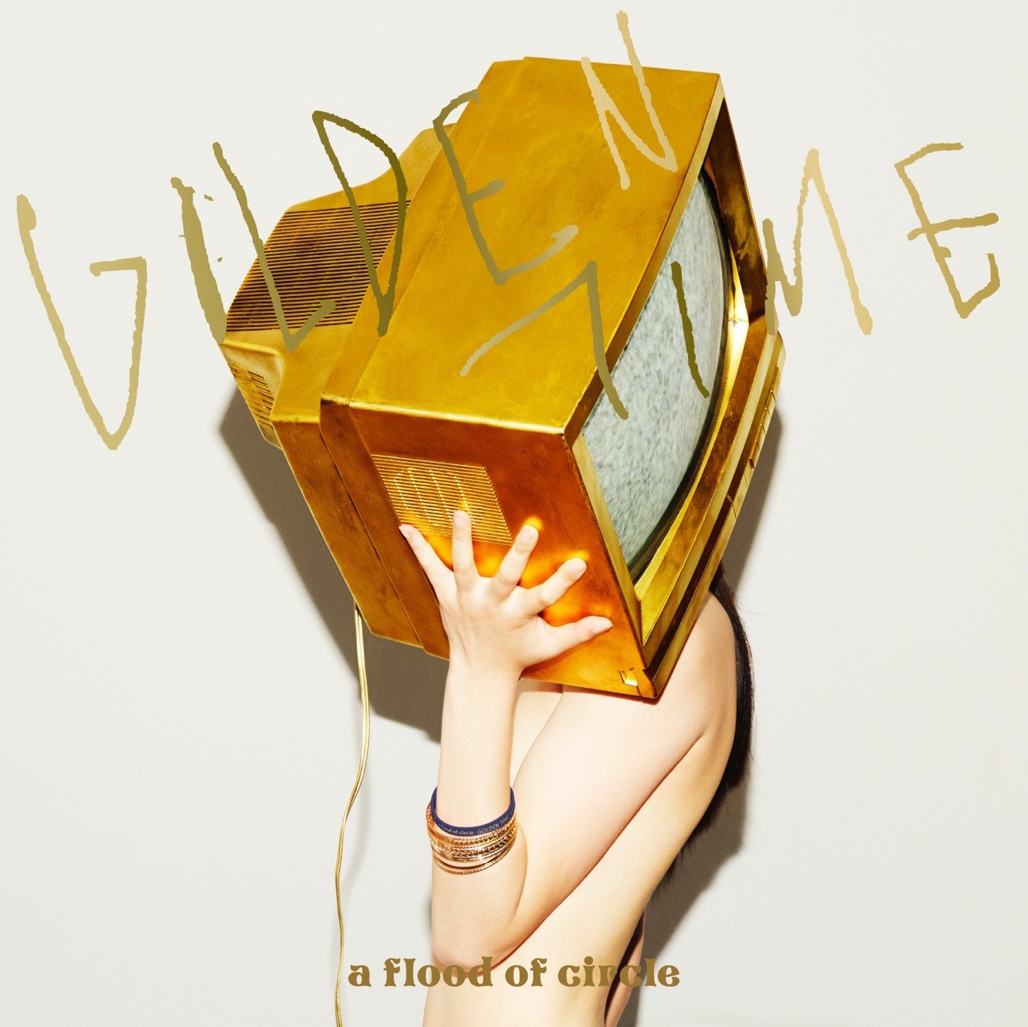 a flood of circleが昨年11月に発表したアルバム「GOLDEN TIME」ジャケット。