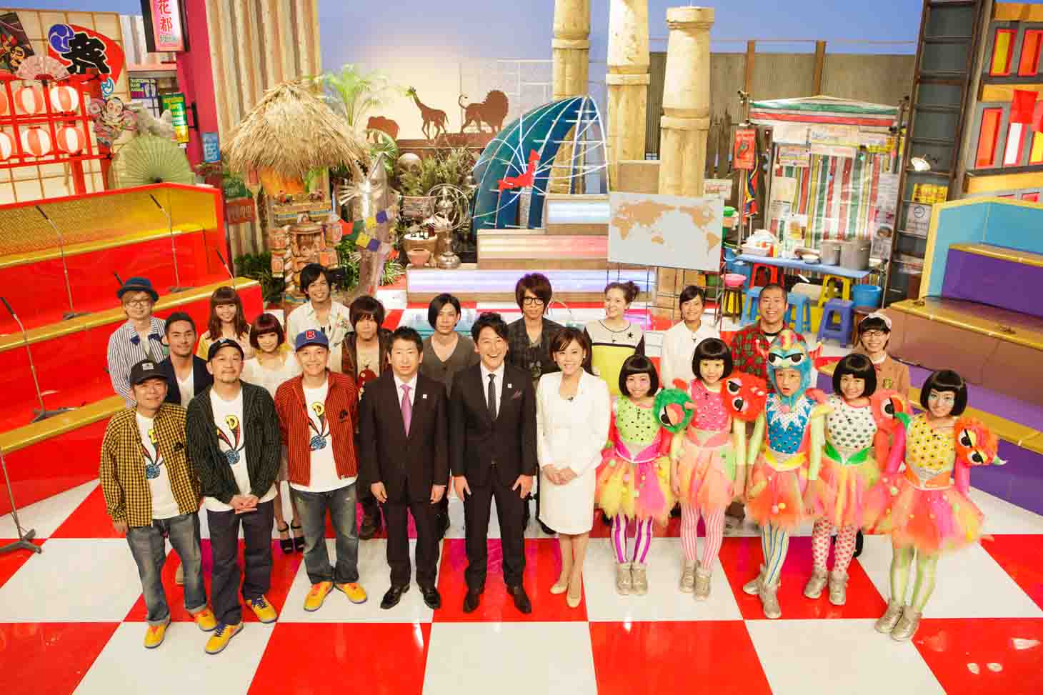 ニコニコ生放送 / TOKYO MX「僕らが世界にできること」収録の様子。