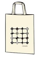 吉田昇吾（Dr）がイラストをデザインしたトートバッグ。